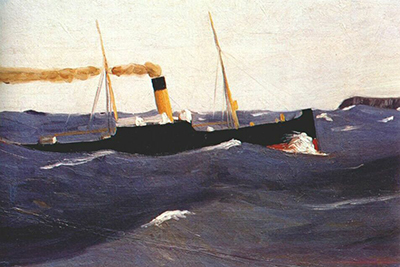 Tramp Steamer Edward Hopper